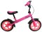 Rowerek biegowy R9 różowy z R-Sport 12'' hamulec, dzwonek