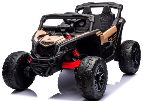 Can Am Maverick KHAKI 4x4 4x200 WAT Auto na akumulator EVA SKÓRA Pilot Aku LI-ON