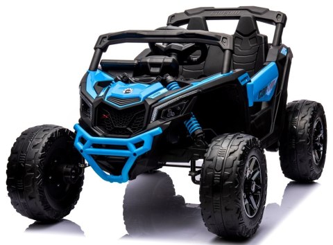 Can Am Maverick NIEBIESKI 4x4 4x200 WAT Auto na akumulator EVA SKÓRA Pilot Aku LI-ON