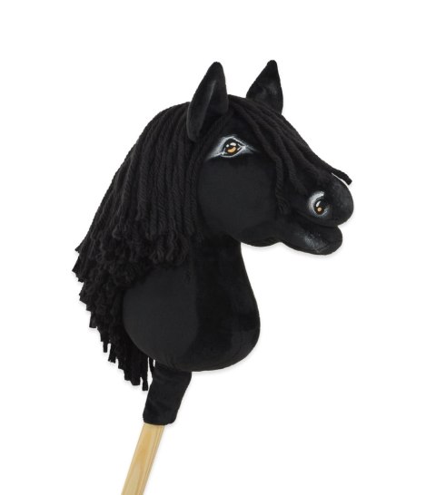 Hobby Horse Średni koń na kiju Premium czarny kary A4