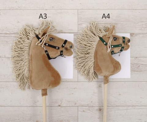Hobby Horse Średni koń na kiju Premium czarny kary A4
