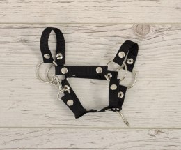 Kantar dla konia Hobby Horse uniwersalny A4 i A5 zapinany - czarny