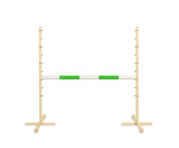 Przeszkoda skokowa do Hobby Horse 120cm, belka zielona