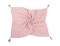 Muślinowy kocyk dla niemowląt z chwostami - pastel pink