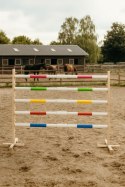 Przeszkoda skokowa do Hobby Horse 160cm, h-120 cm, belka czarna