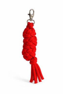 Uwiąz dla konia Hobby Horse pleciony ze sznurka - czerwony