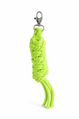Uwiąz dla konia Hobby Horse pleciony ze sznurka - neon green