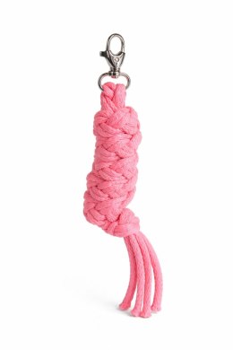 Uwiąz dla konia Hobby Horse pleciony ze sznurka - neon pink