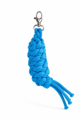 Uwiąz dla konia Hobby Horse pleciony ze sznurka - turkusowy
