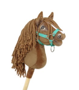 Hobby Horse Średni koń na kiju Premium brązowy jasny kasztan A4