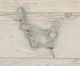 Kantar dla konia Hobby Horse uniwersalny A4 i A5 zapinany - szałwia