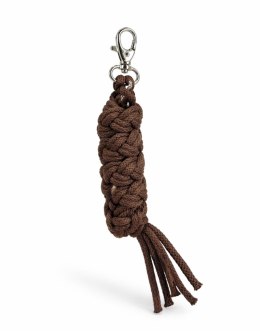 Uwiąz dla konia Hobby Horse pleciony ze sznurka - brązowy