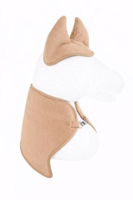 Zestaw dla Hobby Horse A3: polarowa derka + nauszniki - camel