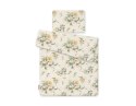 Komplet pościeli dla niemowląt z wypełnieniem 2-cz 75x100cm NEWBORN - Clematis on beige