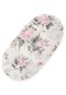 Prześcieradło bawełniane do kosza Mojżesza Boho wózka gondoli 75x35 cm - Romantic peonies