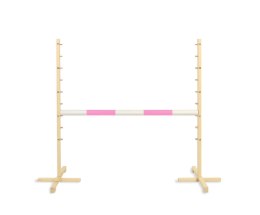Przeszkoda skokowa do Hobby Horse 120cm, belka jasny róż