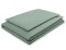 Bawełniana pościel dla dzieci 2 części poszewki na poduszkę i na kołderkę 135x100 - szałwia