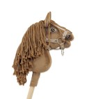 Hobby Horse Mały koń na kiju Premium brązowy jasny kasztan A5