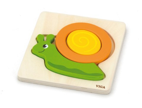 Viga 59931 Pierwsze puzzle maluszka ślimak (box)