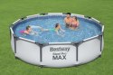 Bestway 56408 BASEN STELAŻOWY STEEL PRO MAX Z POMPĄ FILTRACYJNĄ 3.05m x 0.76m