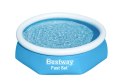 Bestway 57448 Basen rozporowy Fast Set z dmuchanym pierścieniem 2.44m x 61cm