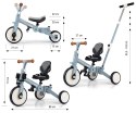 Milly Mally Rowerek 5w1 Optimus Max Denim