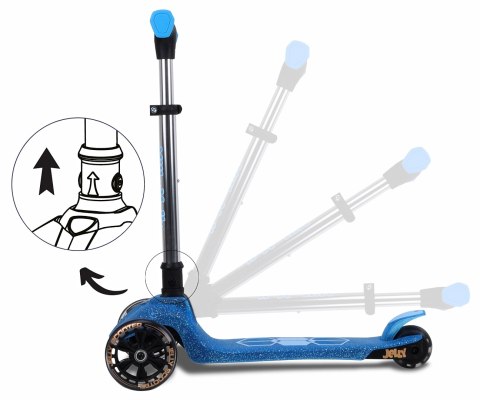 Milly Mally Scooter Jelly Blue