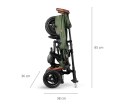 Qplay Rowerek Trójkołowy Rito Deluxe Rubber Olive