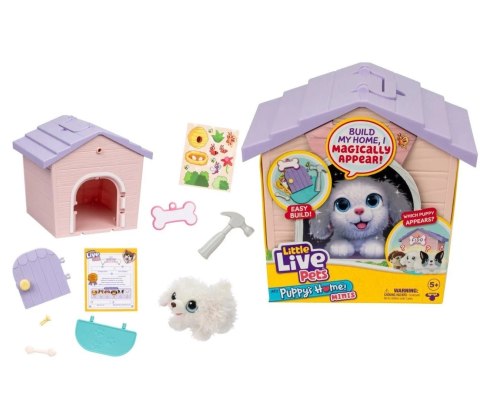 LITTLE LIVE PETS INTERAKTYWNY SZCZENIAK + DOMEK
