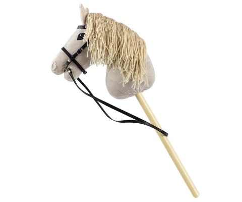 Milly Mally Hobby Plus Koń na Kiju Light Grey