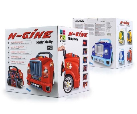 Milly Mally Silnik rozkręcalny N-gine Blue