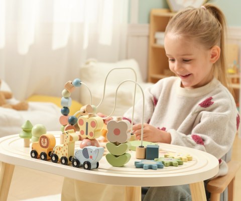Tooky Toy TJ789 Stolik edukacyjny Leśna podróż