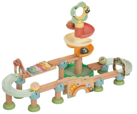 Tooky Toy TK744N Drewniany kulodrom marzeń