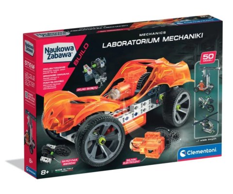 Clementoni 50872 Naukowa Zabawa Lab Laboratorium Mechaniki