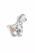 Konik LUCKY miękka maskotka z bawełny dla niemowląt - Woodland green