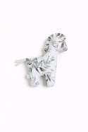 Konik LUCKY miękka maskotka z bawełny dla niemowląt - Woodland olive