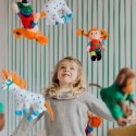 Miękka lalka Pippi Langstrumpf 20 cm, przytulanka, zabawka dla dzieci