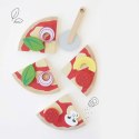 Drewniana pizza zabawka dla dzieci, odgrywanie ról, gotowanie, Le Toy Van