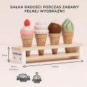 Drewniane lody rożki zestaw, zabawka dla dzieci, lodziarnia, Le Toy Van