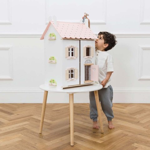 Drewniany domek dla lalek Rose Heart, zabawka dla dzieci, domki, Le Toy Van