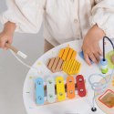 Drewniany stolik edukacyjny sensoryczna zabawka dla dzieci, stół Le Toy Van