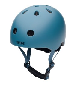 Kask dziecięcy na rower rolki deskorolkę hulajnogę niebieski XS Trybike