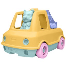 Wóz strażacki pomarańczowy zabawka do piasku i wody dla dzieci auto Simple.