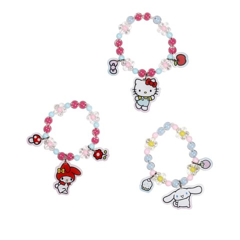 Bransoletka Hello Kitty - kreatywny zestaw do tworzenia biżuterii DIY